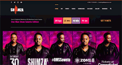 Desktop Screenshot of djshimza.com